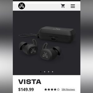 JAYBIRD VISTA WIRELESS HEADPHONES